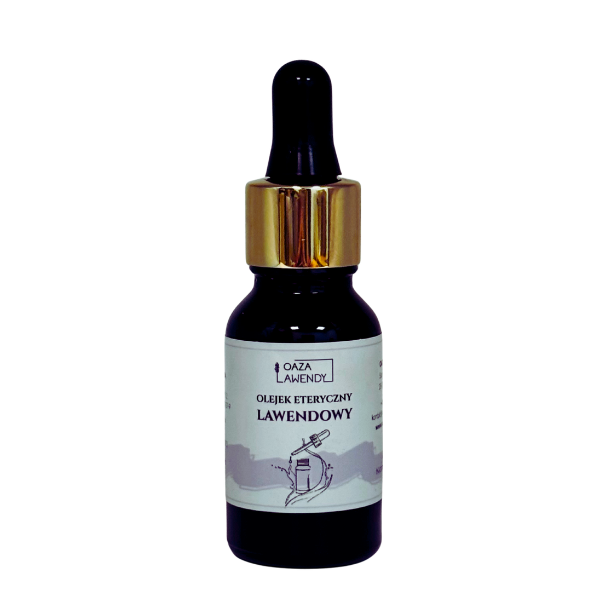 Olejek eteryczny lawendowy z pipetą 15 ml